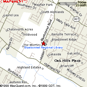 [Map to Bluebonnet Library]